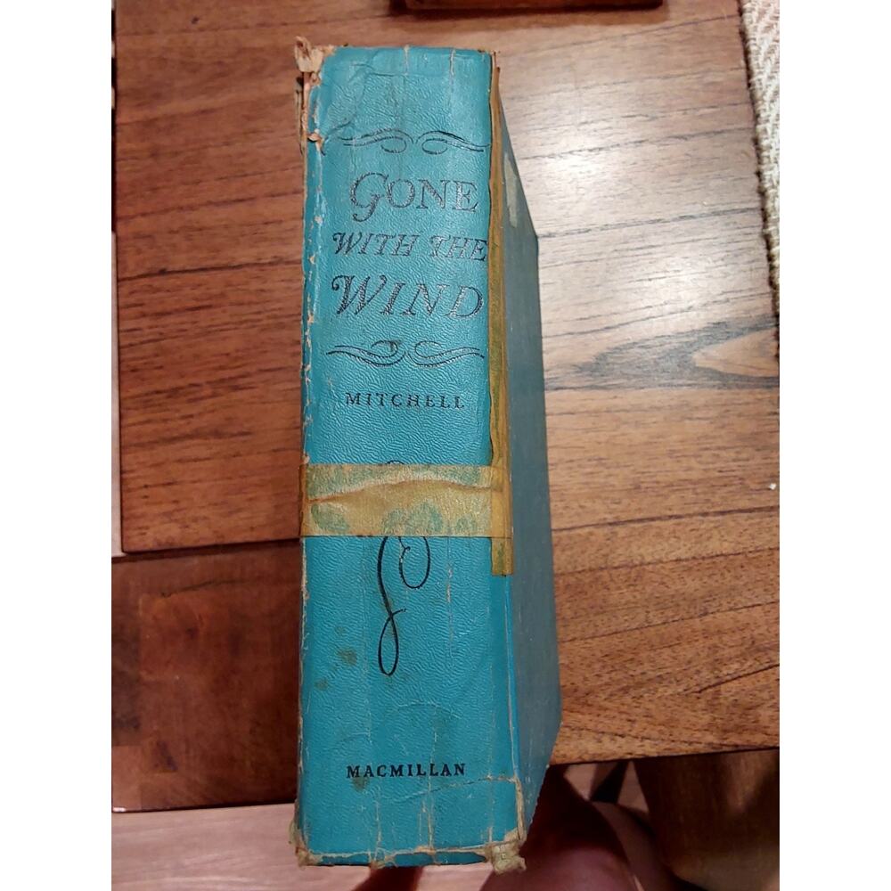 GONE WITH THE WIND MARGARET MITCHELL 1936 VINTAGE BOOK Hardcover Rare
